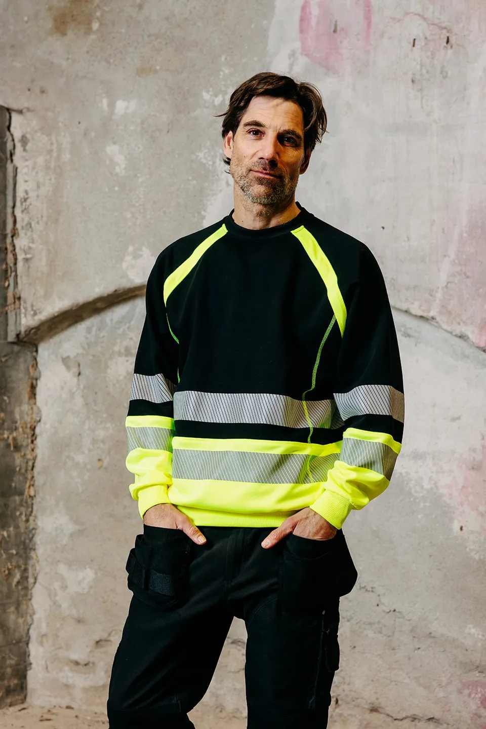 Crossover Crew Neck – genser