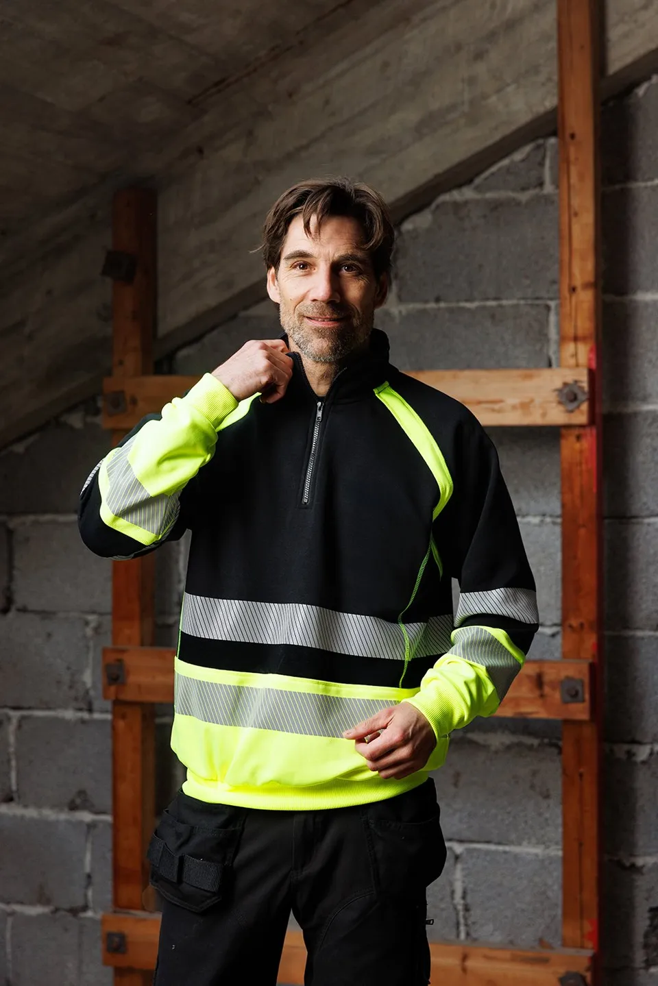 Crossover 1/4 zip – genser