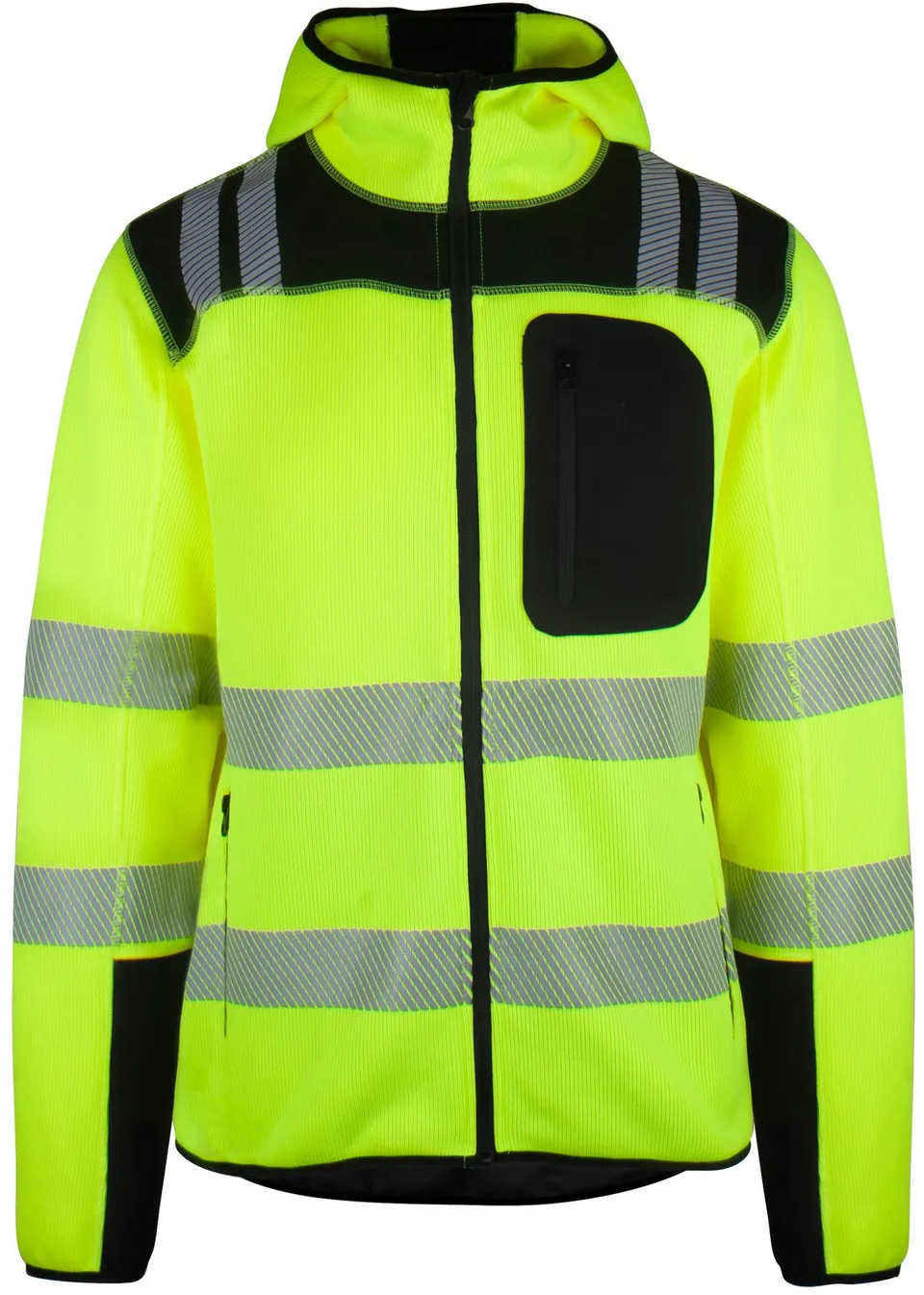 Frontline strikket fleece hoody