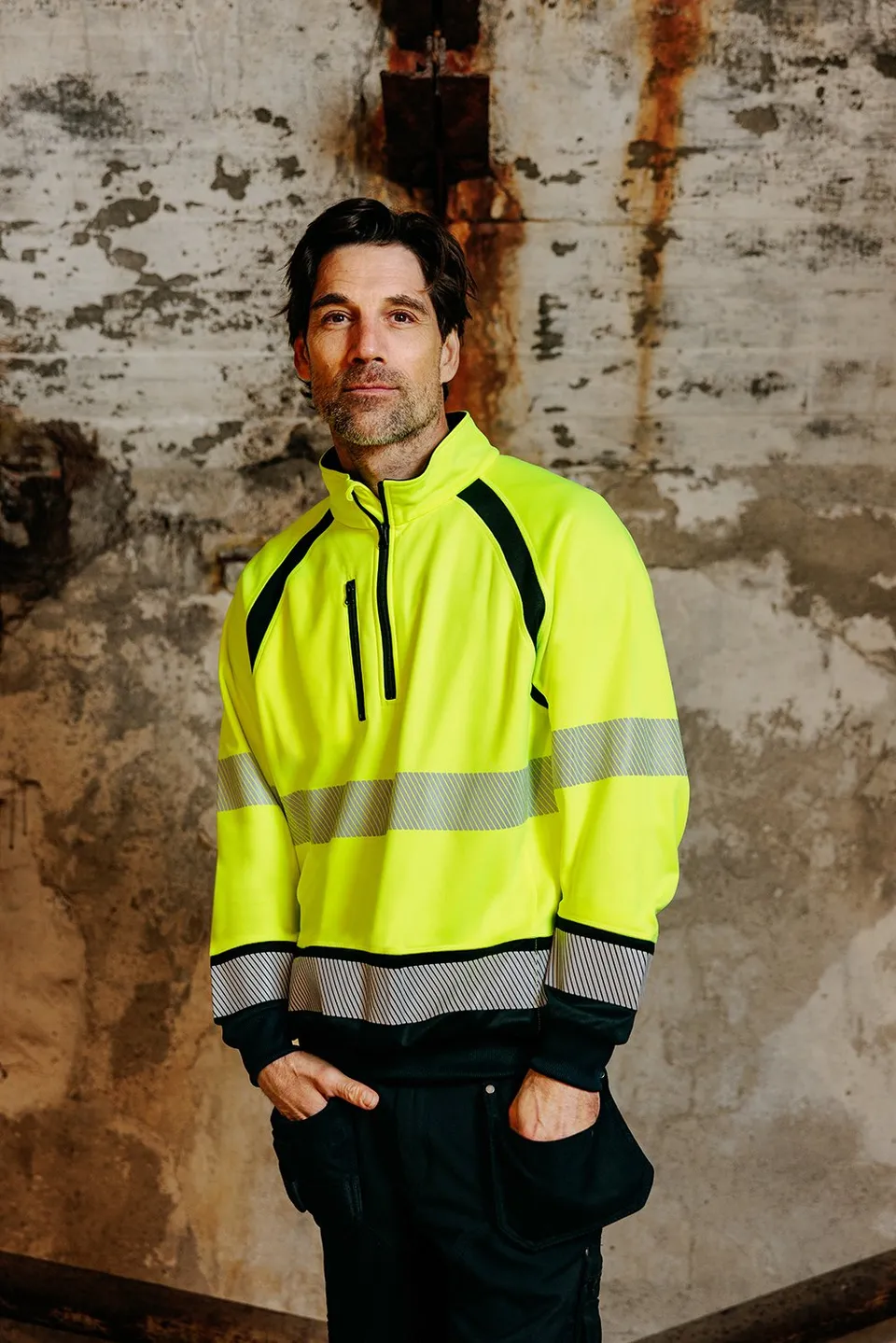 Frontline 1/4 zip – genser