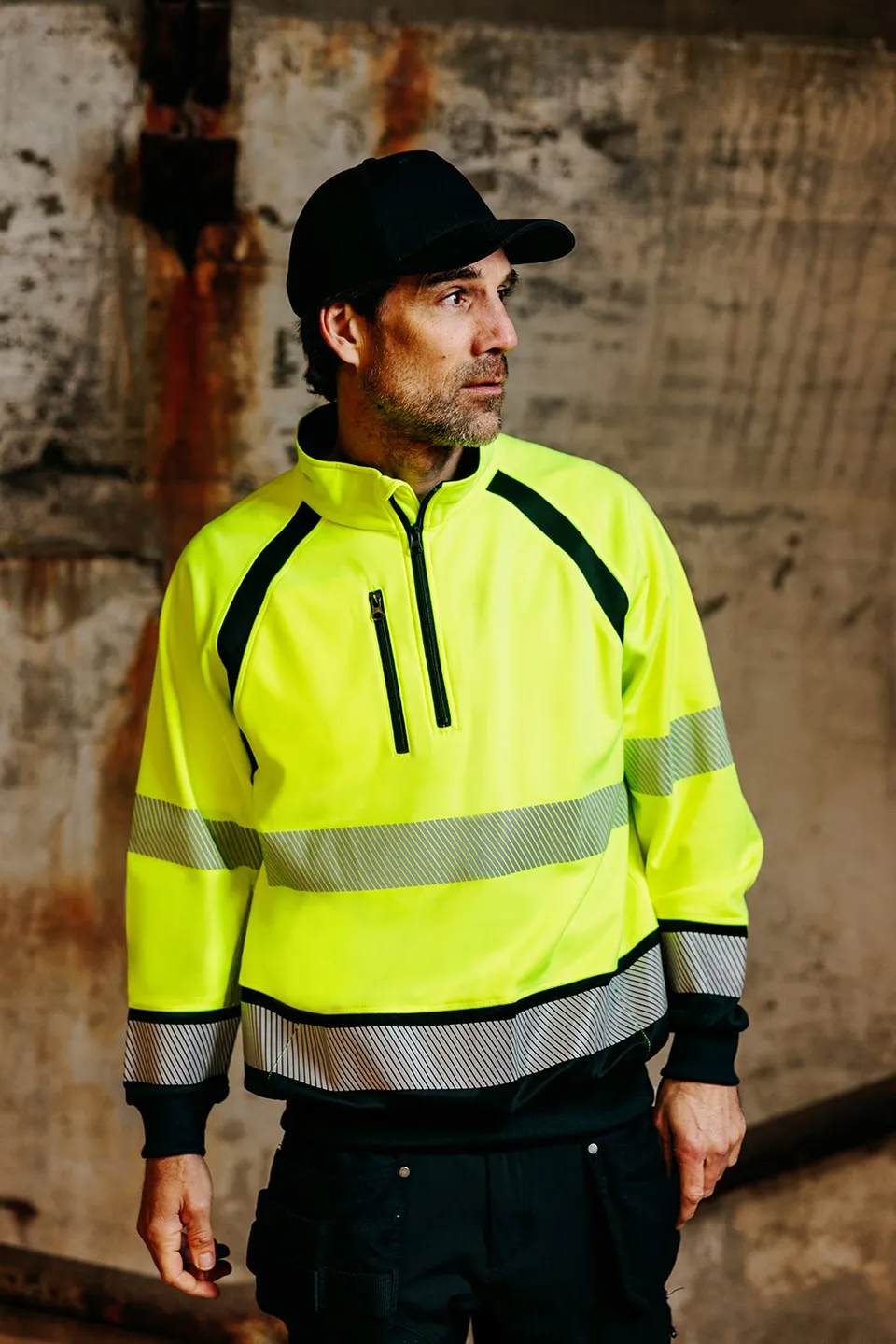 Frontline 1/4 zip – genser