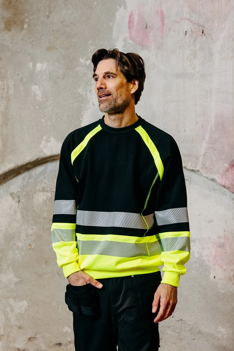 Crossover Crew Neck – genser