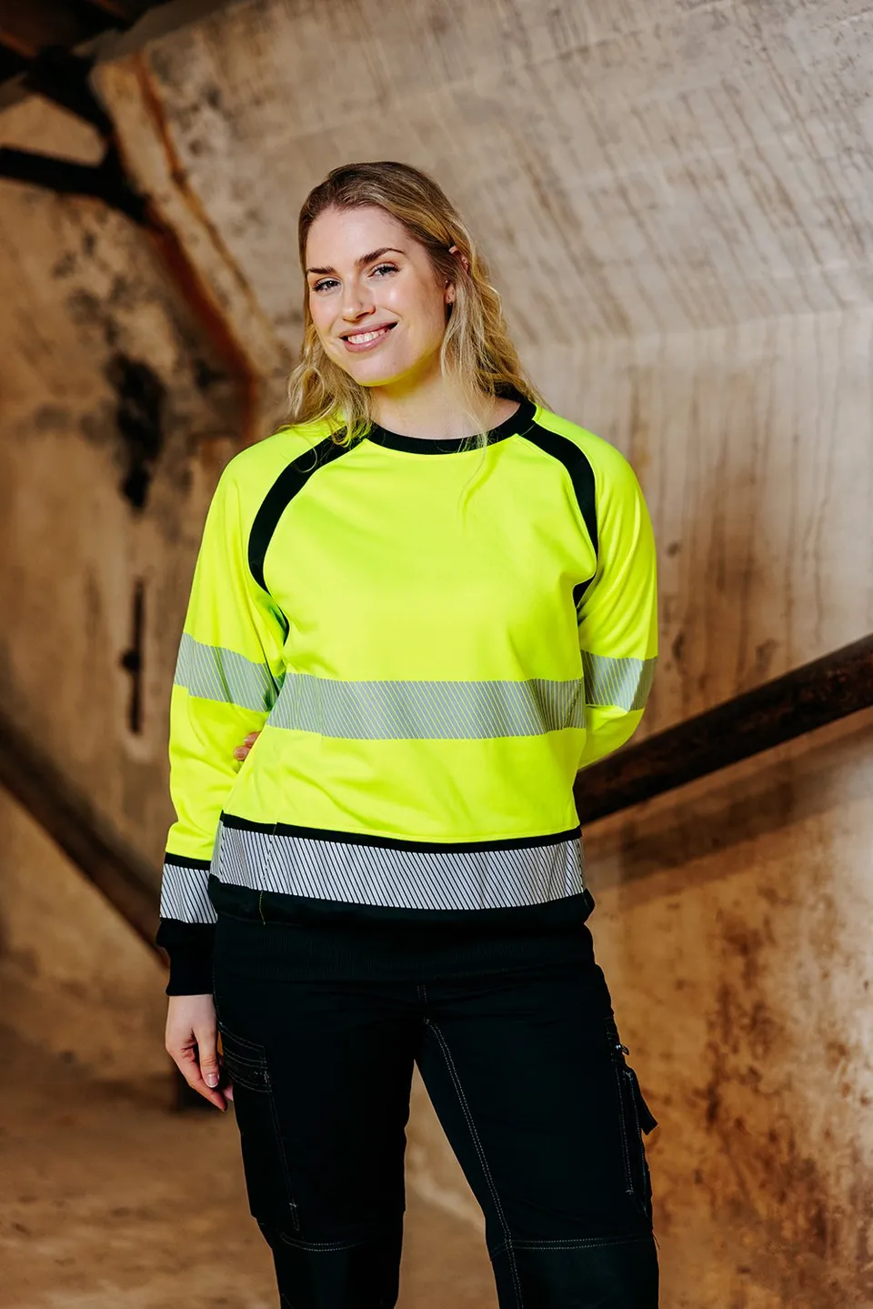 Frontline Crew Neck dame – genser